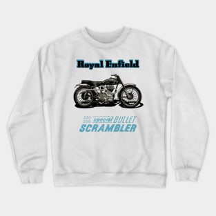 Vintage Royal Enfield Special Bullet Scrambler Crewneck Sweatshirt